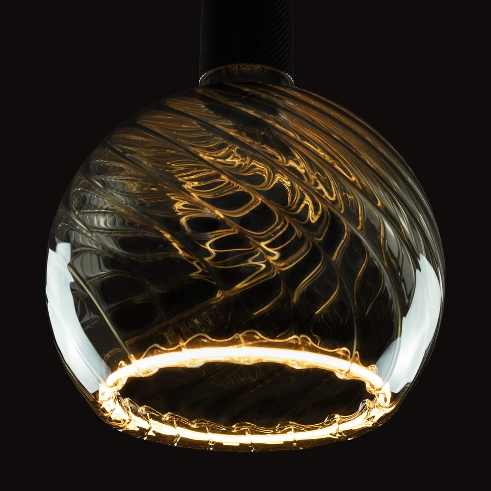 Design light source Floating smoke twist - 6W - E27 - 300lm - 1900K - Ø 20cm