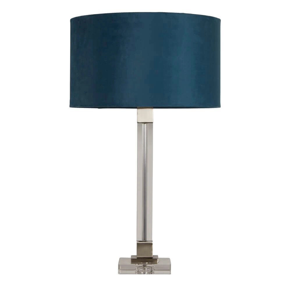 Design table lamp Scarborough Gold with blue cap