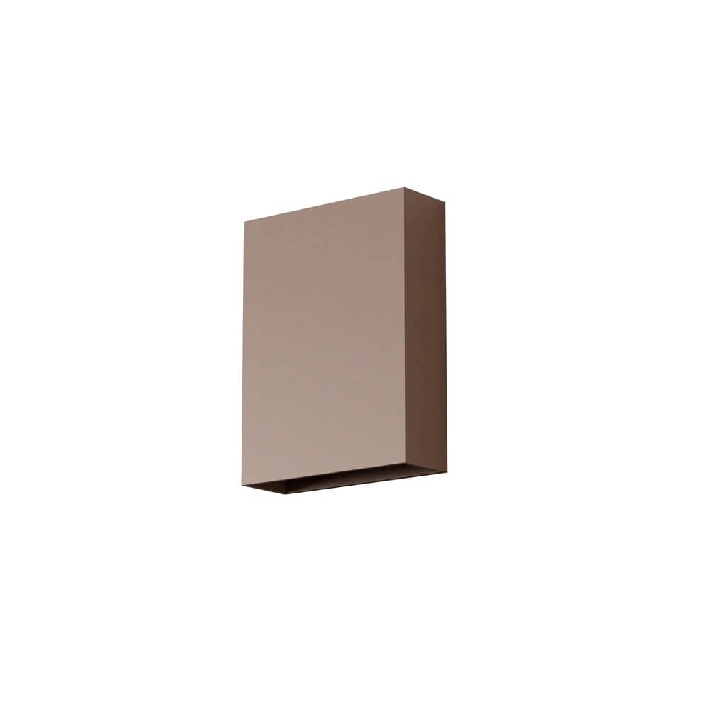 Sleek wall lamp Memphis bronze brushed