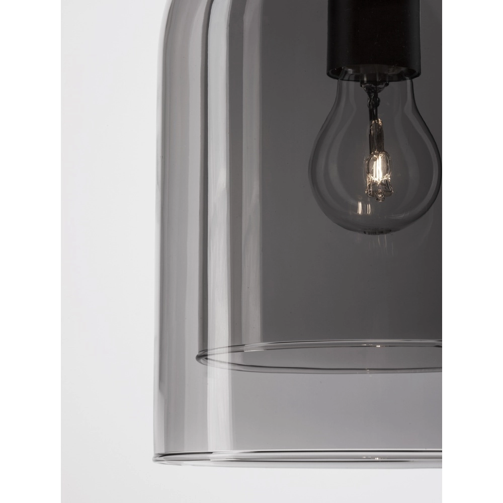 Pendant lamp Velor Single Black Lyora 5212017431172