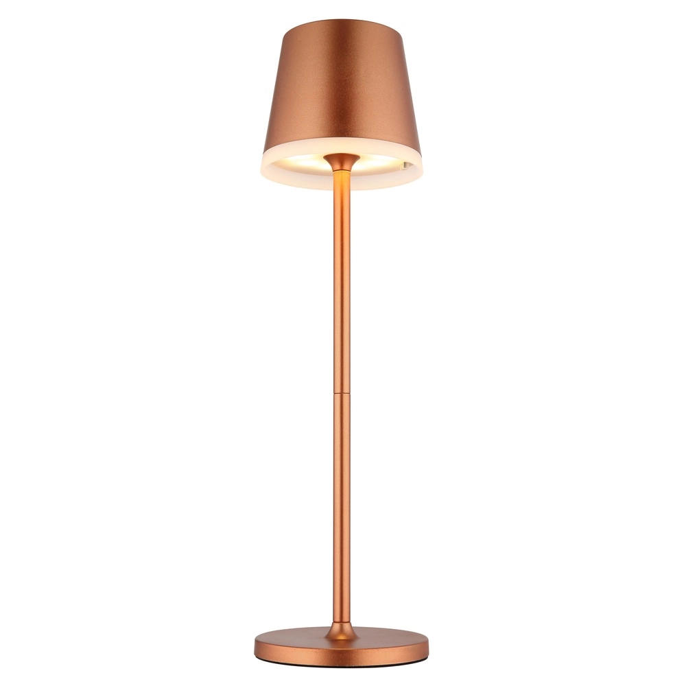 Solar table lamp Vannieso Champagne Globo 9007371487356