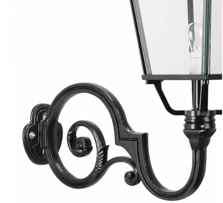 Old Dutch wall lamp Singel XL black KS Verlichting 8714732114042
