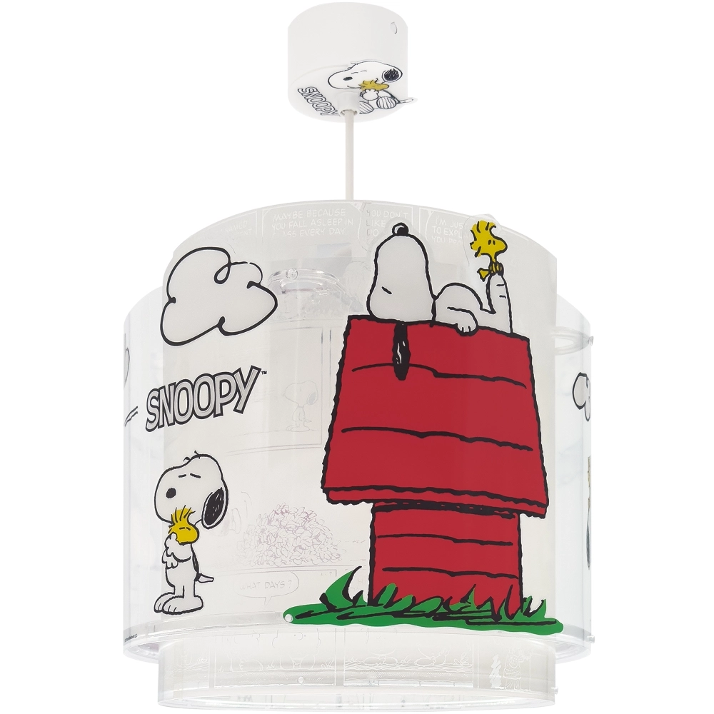 Pendant lamp Snoopy white with red Dalber 8420406763026
