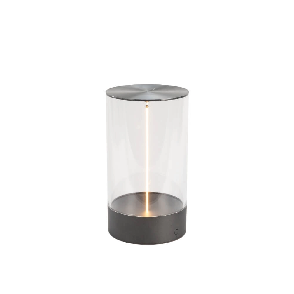 Rechargeable lamp Edison M anthracite KonstSmide 7318307848373