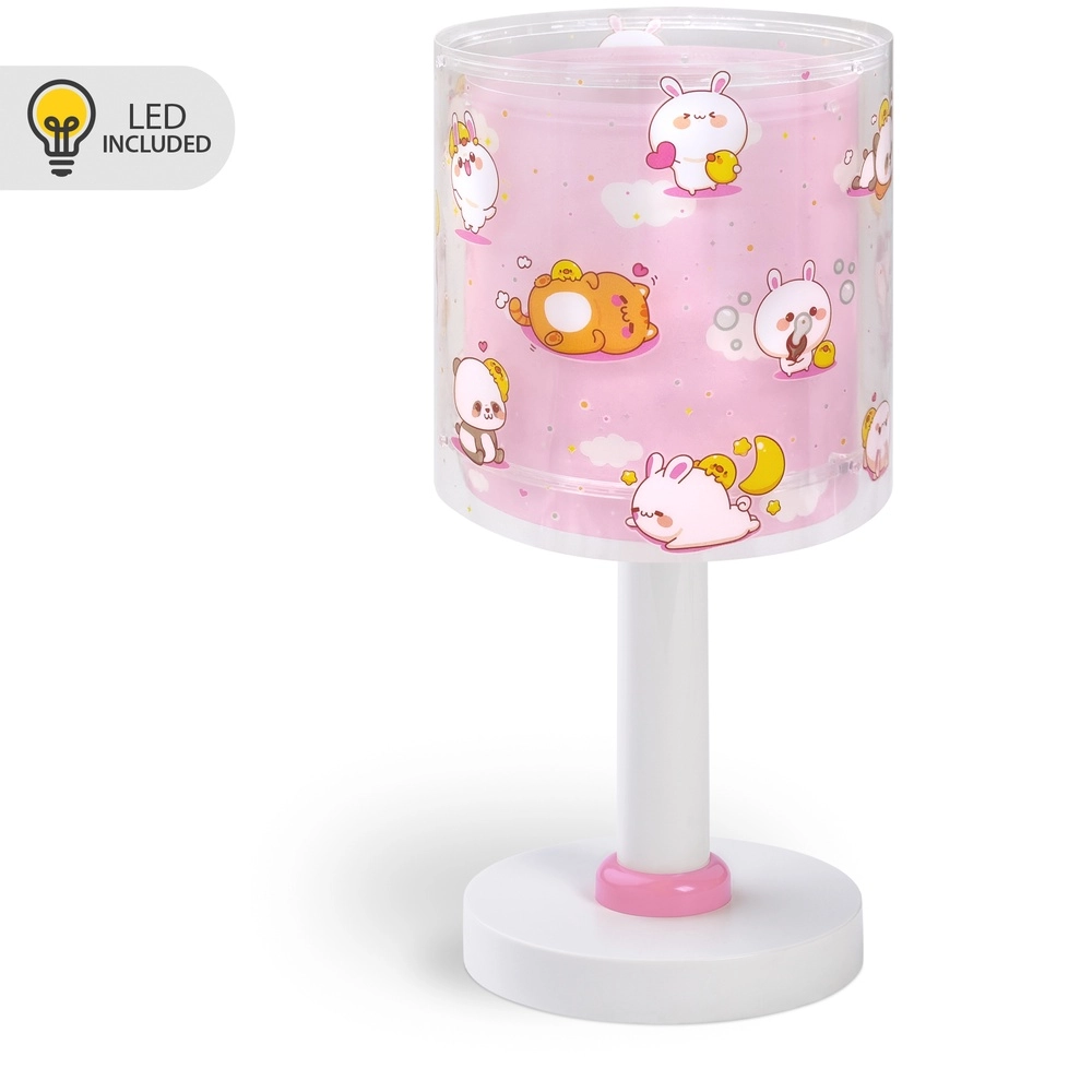 Children's table lamp Kawaii Friends Pink glow in the dark Dalber 8420406002200