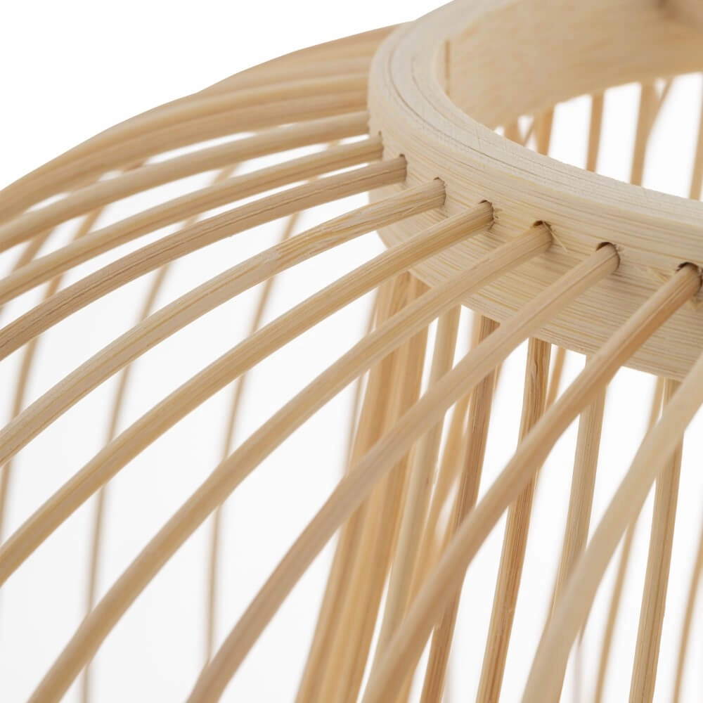 Natural pendant lamp Krabi rattan Ø 40cm Lyora 5903139111584
