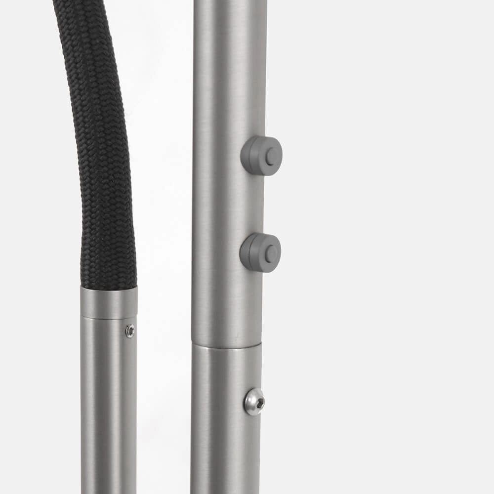 LED reading lamp 2-light Turound 40w - 2200-4000K - 187cm stainless steel clear glass Steinhauer 8712746134797