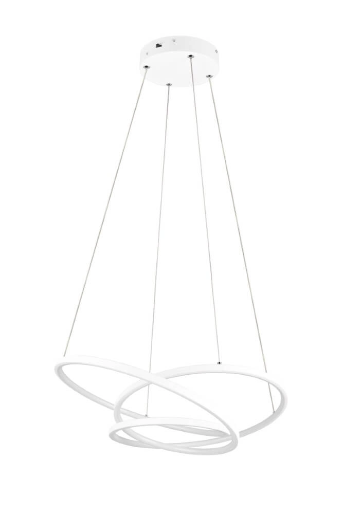 Vide pendant lamp Darvin white - 62cm Trio 4017807616033