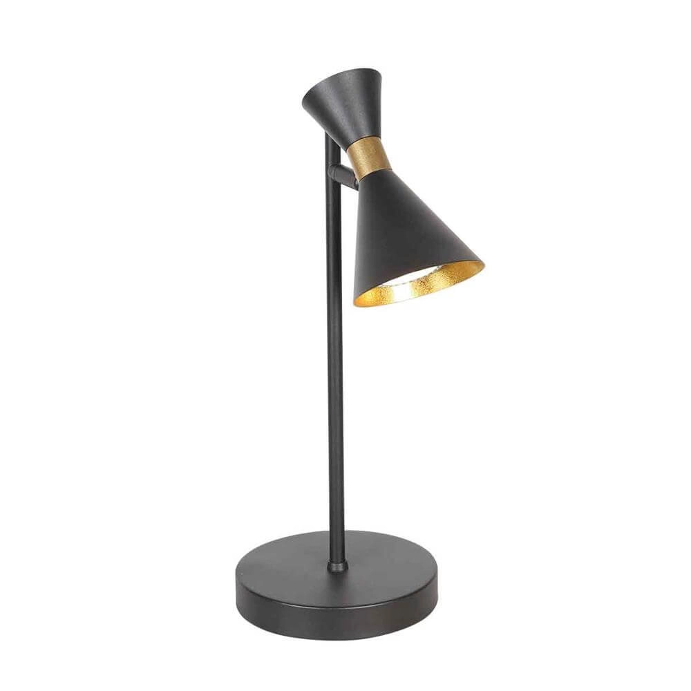 Design table lamp Preto black with gold