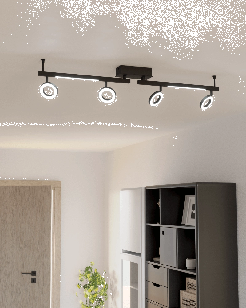 Design ceiling lamp Cardillio 2 4-light Eglo 9008606244454