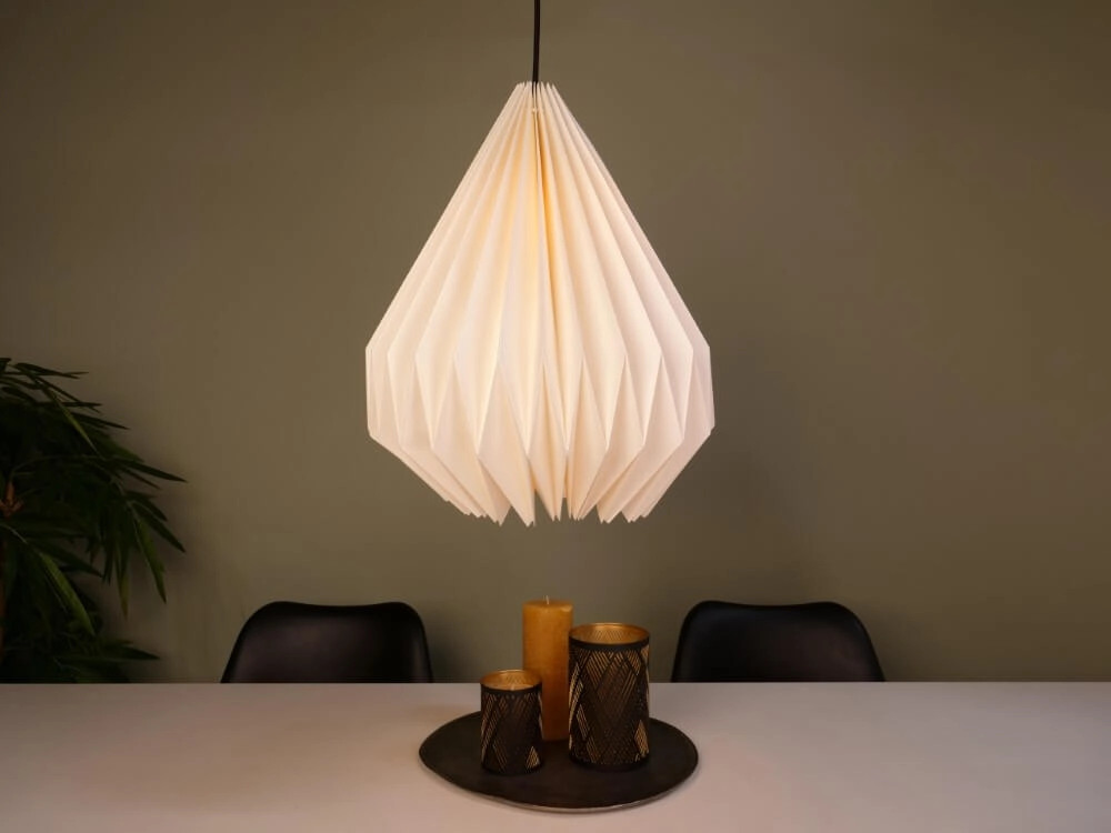 Japandi pendant lamp Minting Ø 45cm Eglo 9002759439330