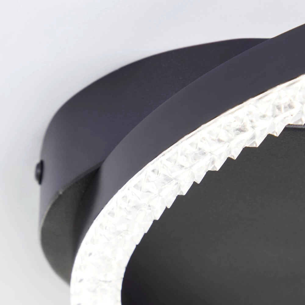 Black ceiling lamp Aurelia 1500lm Brilliant 4004353442117