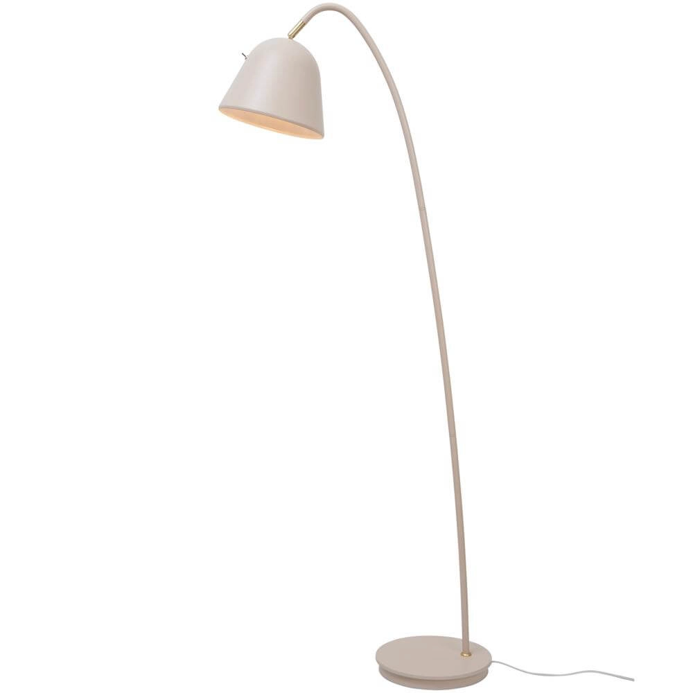 Floor lamp Fleur sand brown design
