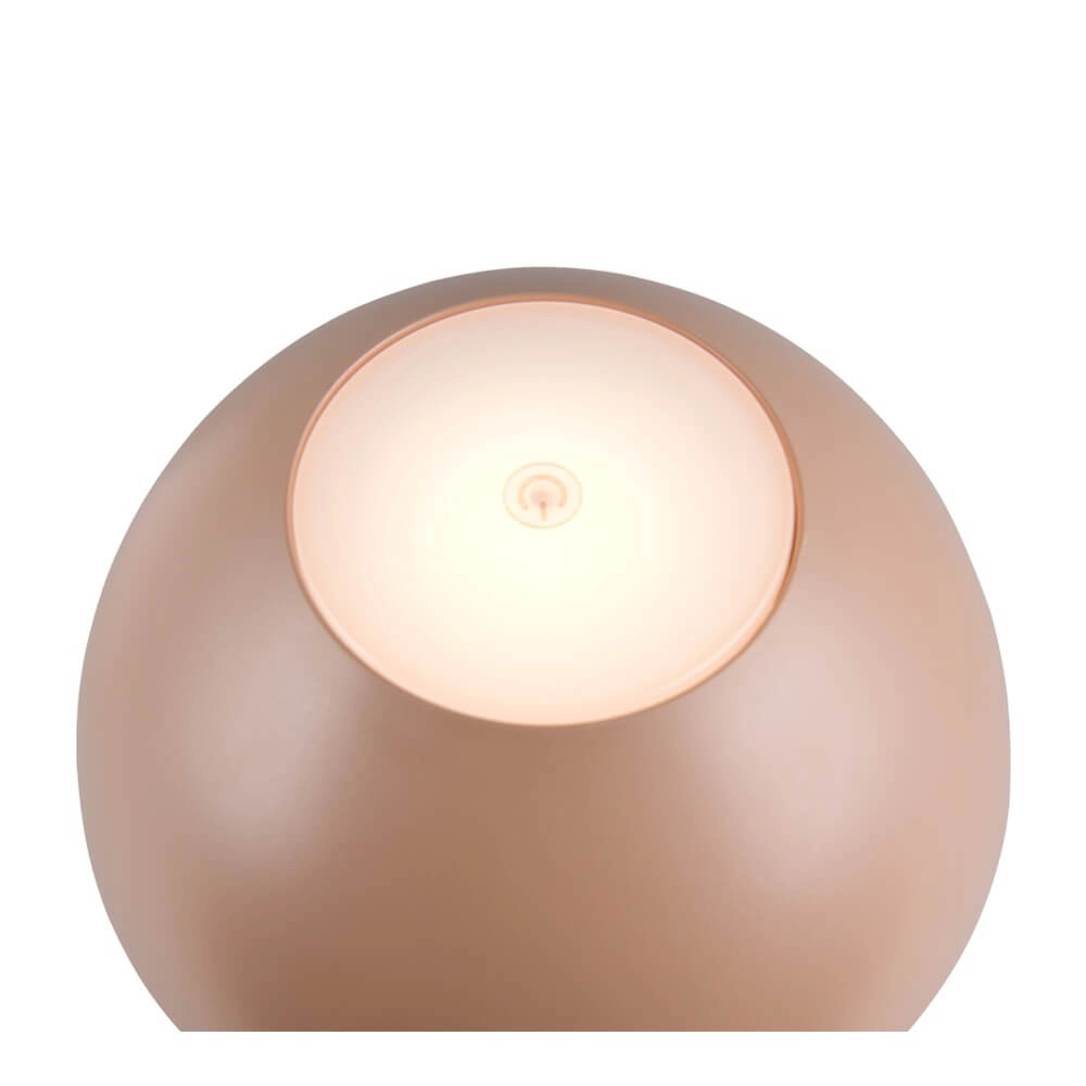 Rechargeable table lamp Ricardo coffee brown Trio 4017807633900