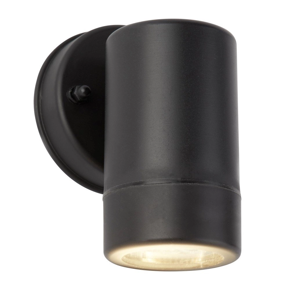 Plastic wall spotlight Coastal Downlight black