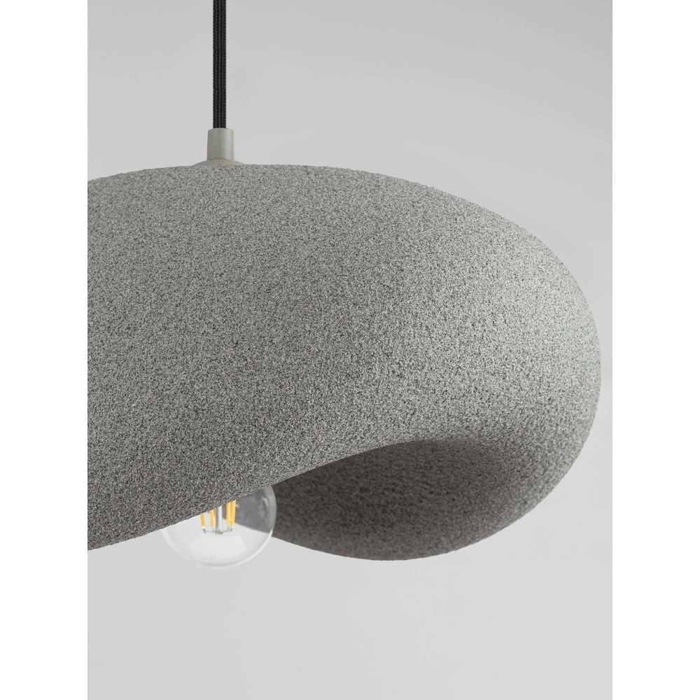 Modern pendant lamp Bambel grey Lyora 5212017495778