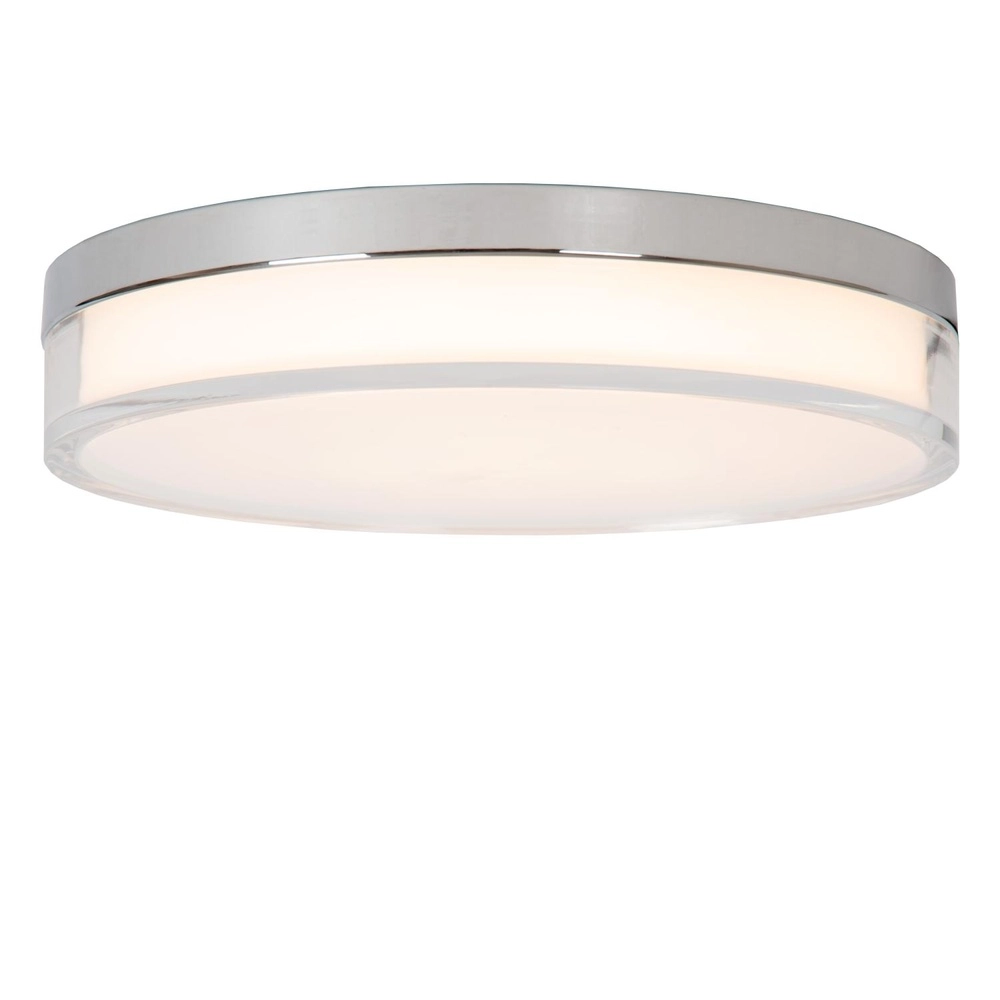 Ceiling light Plano Ø 28cm chrome Lucide 5411212782939