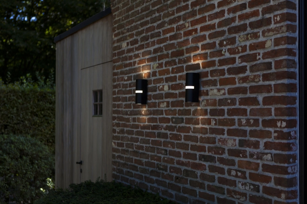 Grey wall lamp Mika Design Lutec 6939412018164