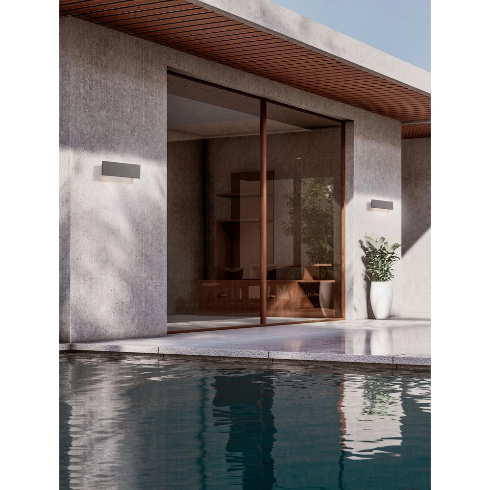 Wall lamp Luna rectangle 20cm Lyora 5212017454607