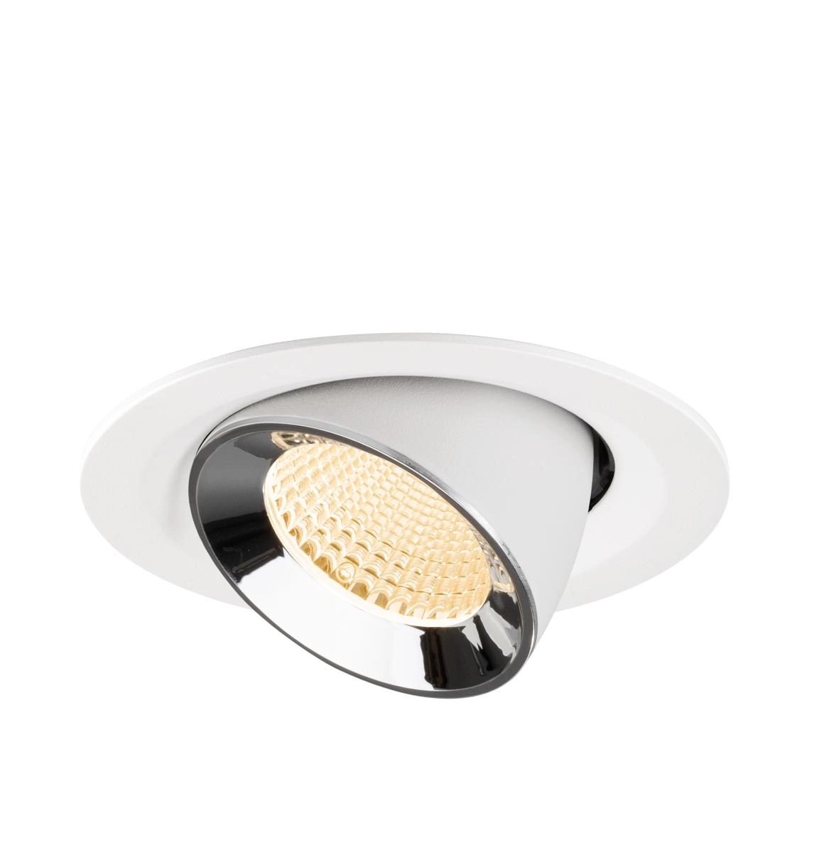 Recessed spotlight Numinos Gimble M white/chrome 2700K - 40deg SLV 4024163311991