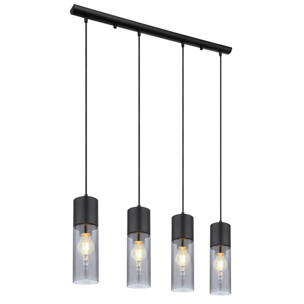 Sleek pendant lamp Annika 4-light