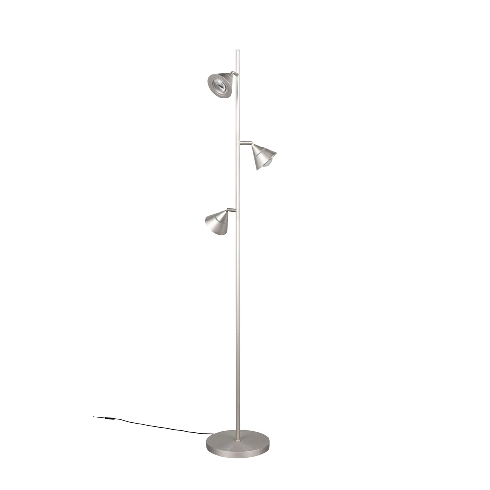 Floor lamp Romeo nickel Trio 4017807675375