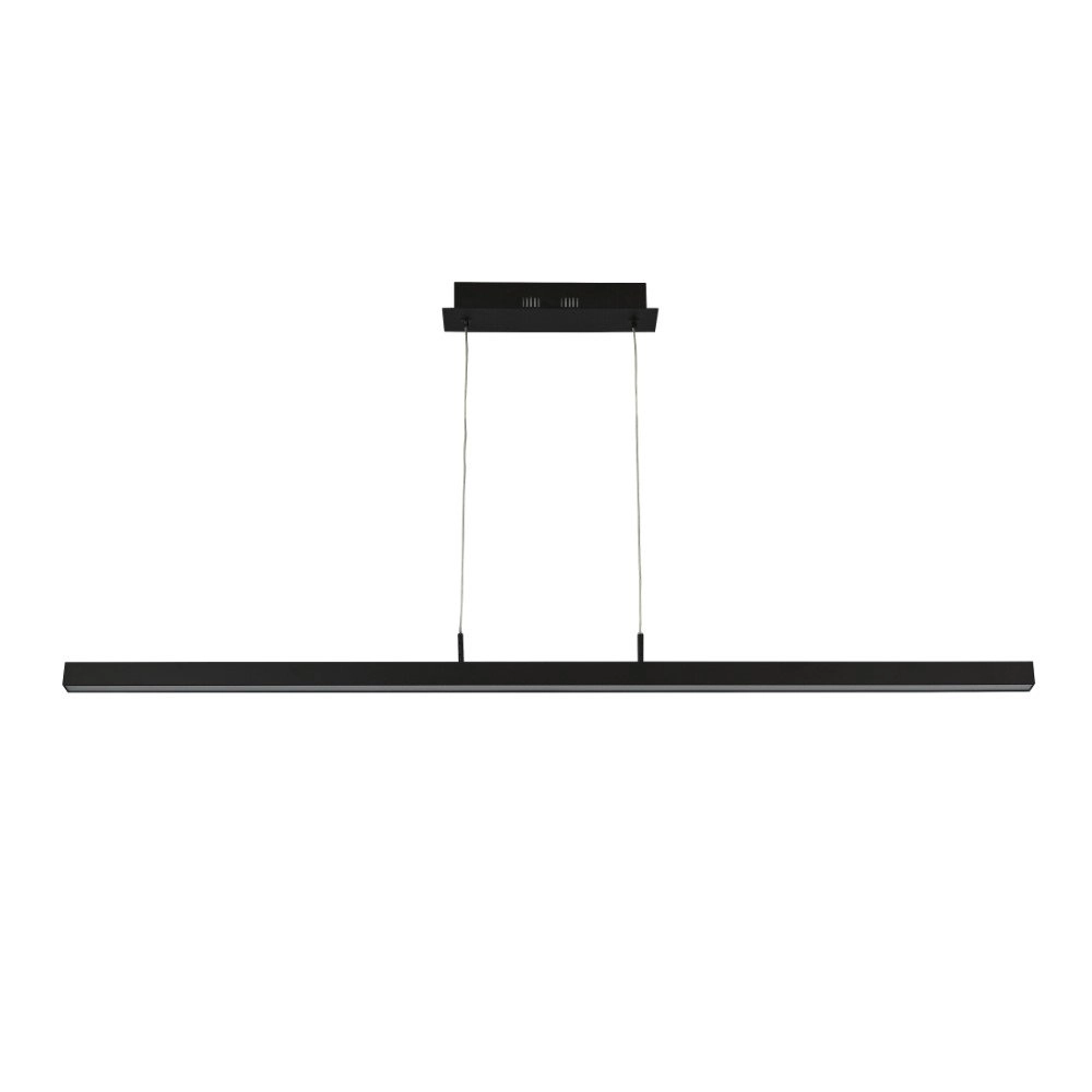 Dimmable LED pendant light Tribeca black