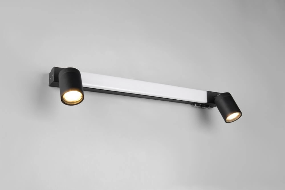 Mirror lamp Enrico 60cm - black Trio 4017807615630