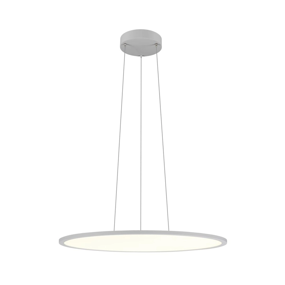 Pendant lamp Panel grey Ø 60cm SLV 4024163315975
