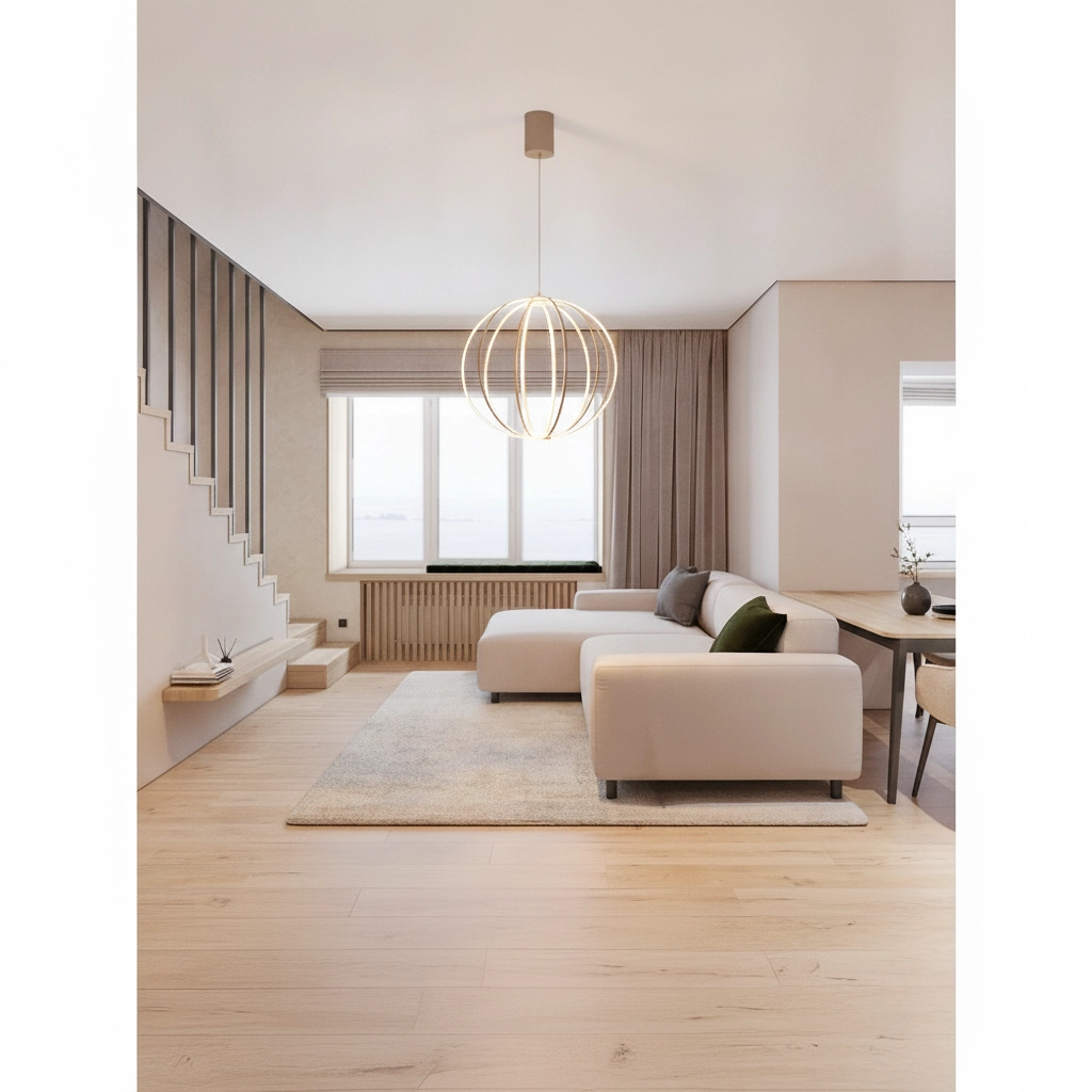 Pendant lamp Brea beige Ø 50cm