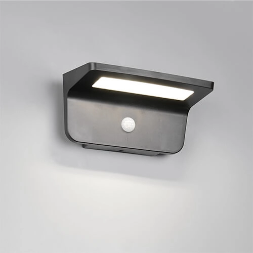 Solar wall lamp Atico with motion sensor