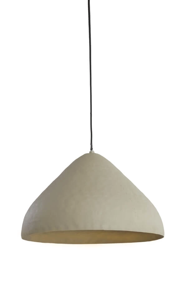 Pendant lamp Elimo Ø 40cm cream Light & Living 8717807705374