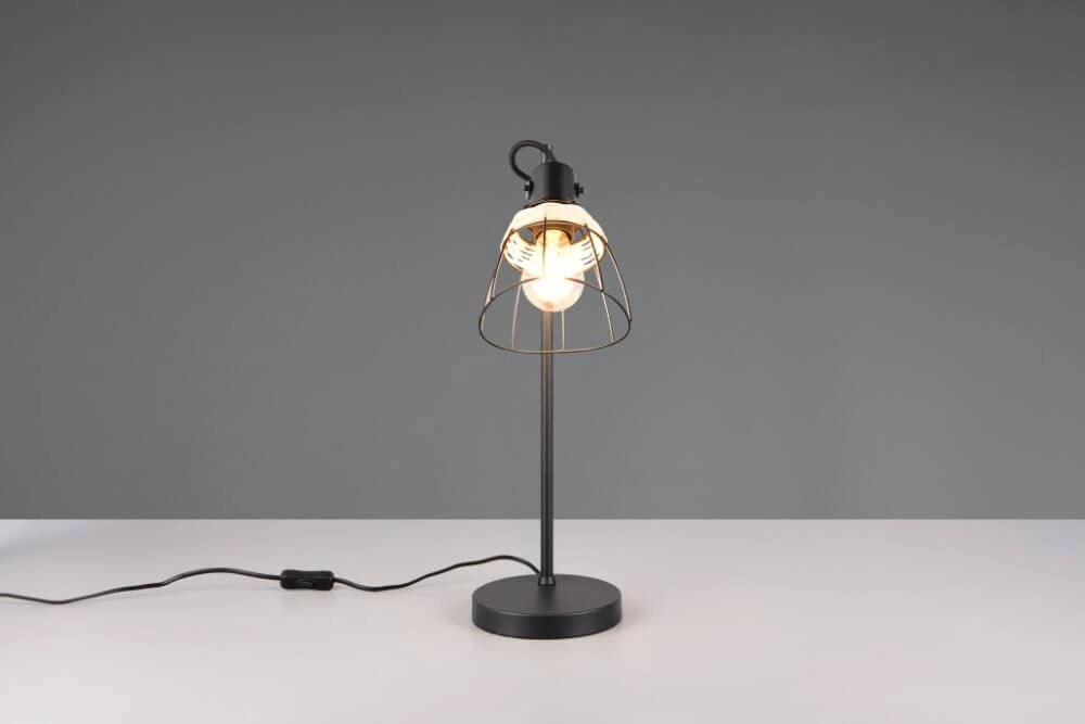 Black table lamp Jerome design Trio 4017807637724