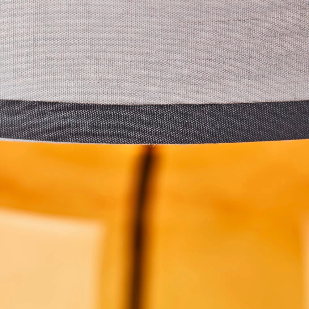 Table lamp Hydra yellow with gray Brilliant 4004353413124