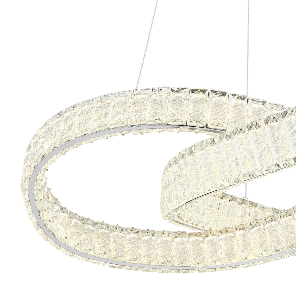 Unique pendant lamp Mucky chrome Globo 9007371468751