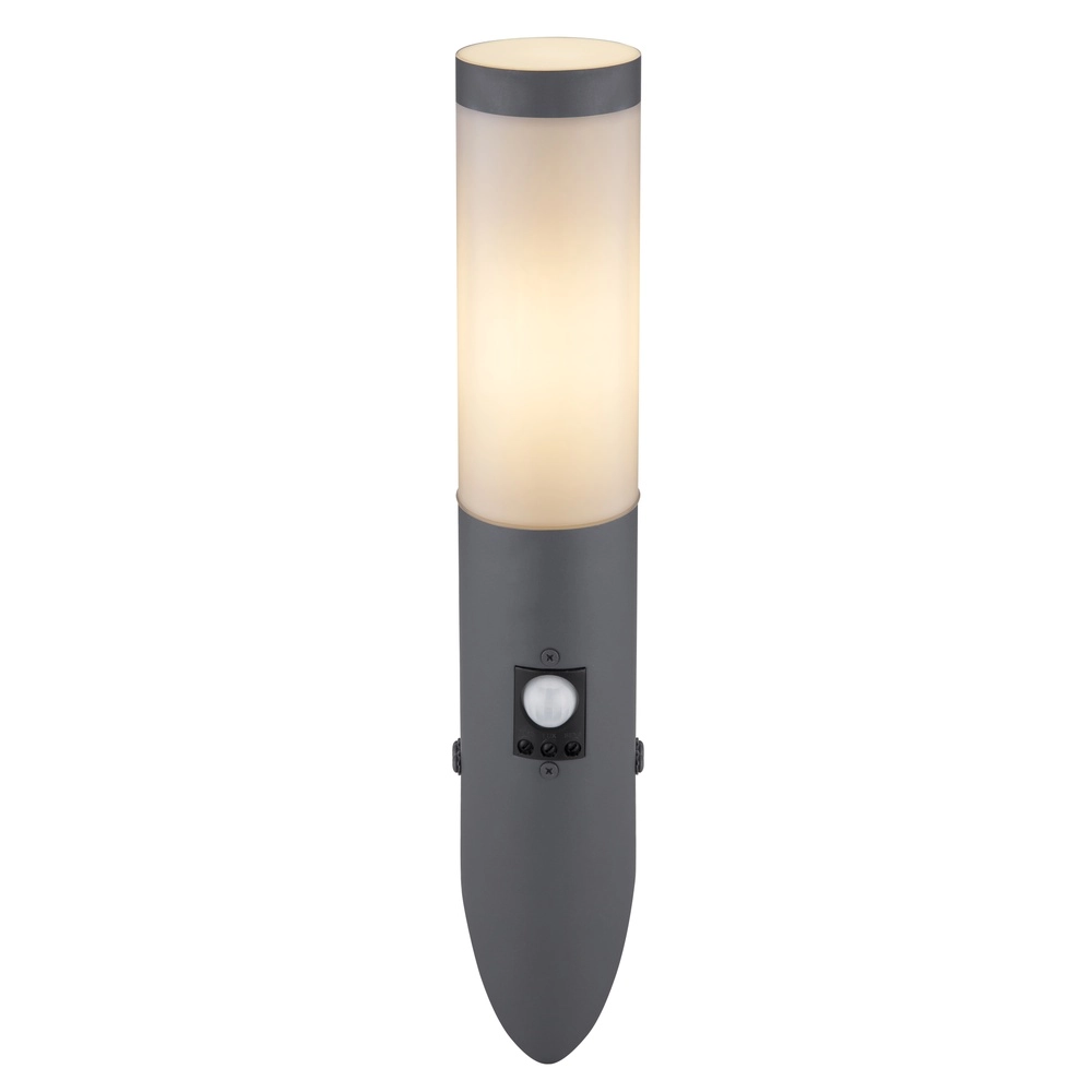 Design outdoor lamp Boston anthracite with white and sensor Globo 9007371404551