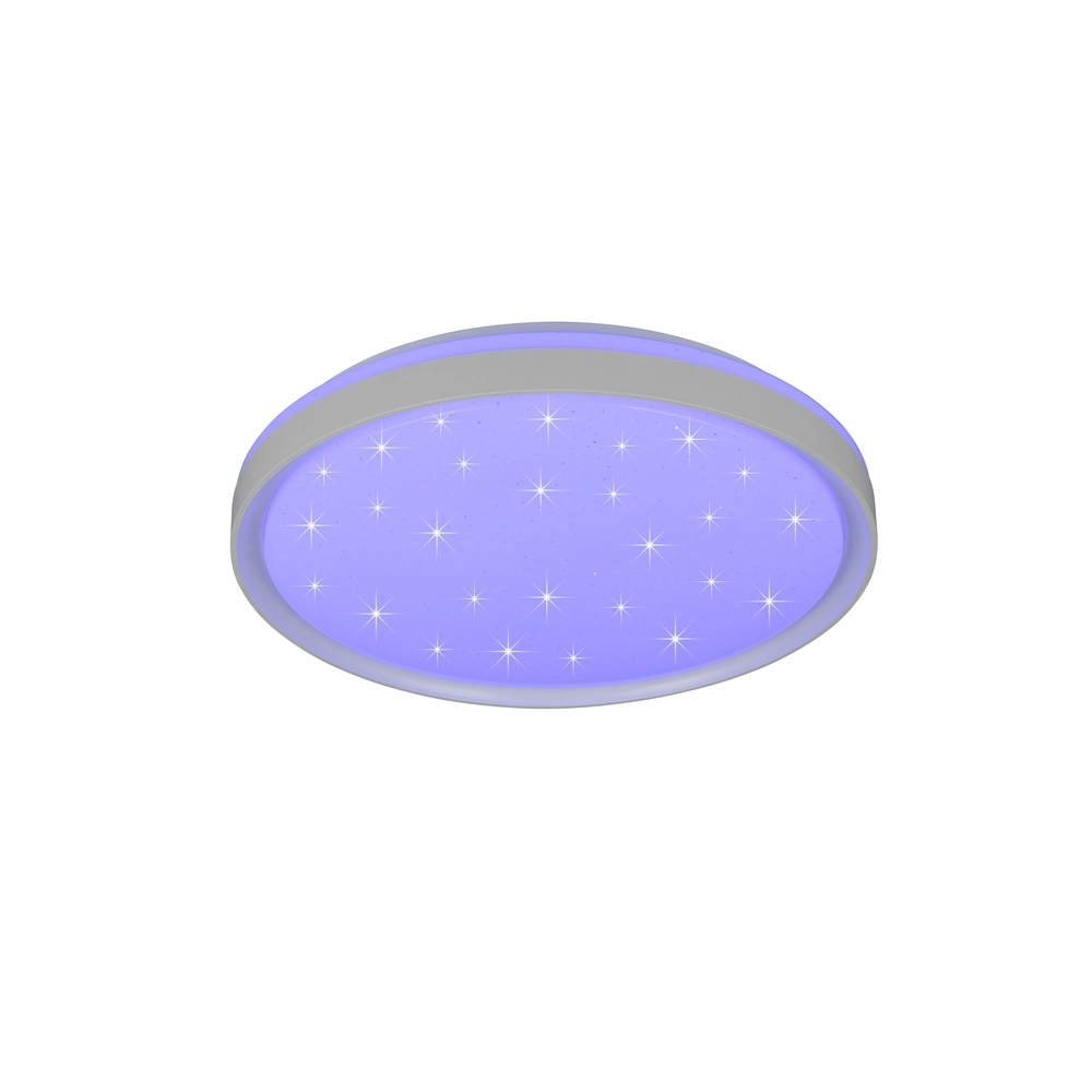 Ceiling light Solit White with star effect Trio 4017807659535