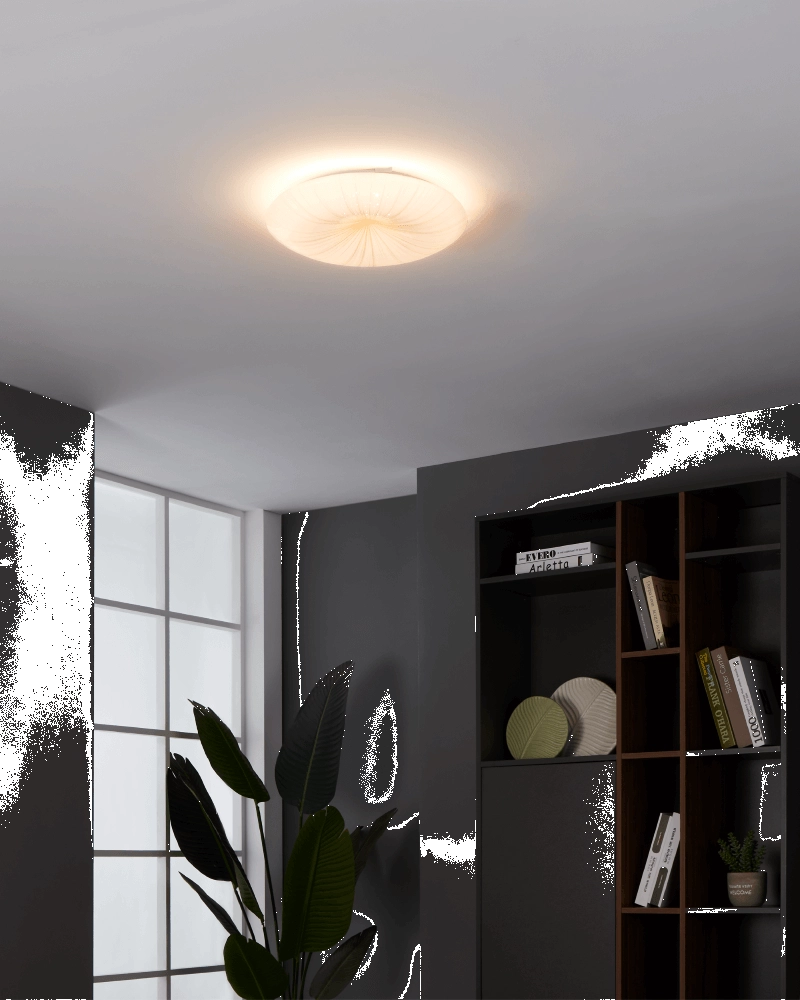 Ceiling light with LED Nieves 1 Ø 31cm Eglo 9008606239634