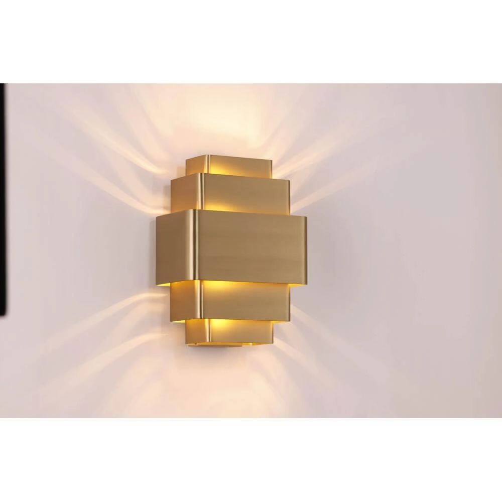 Design wall lamp Layers bronze