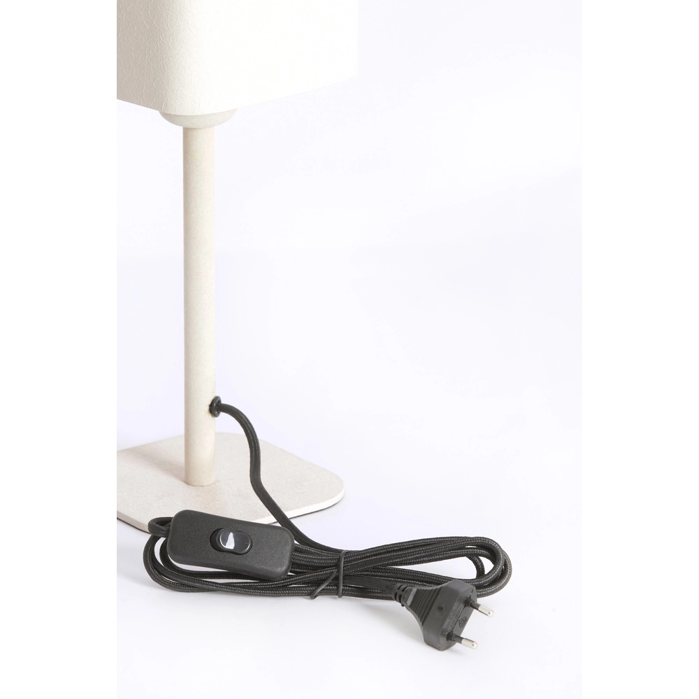 Bedside Lamp Elenie 13x13cm - matte cream Light & Living 8717807818647