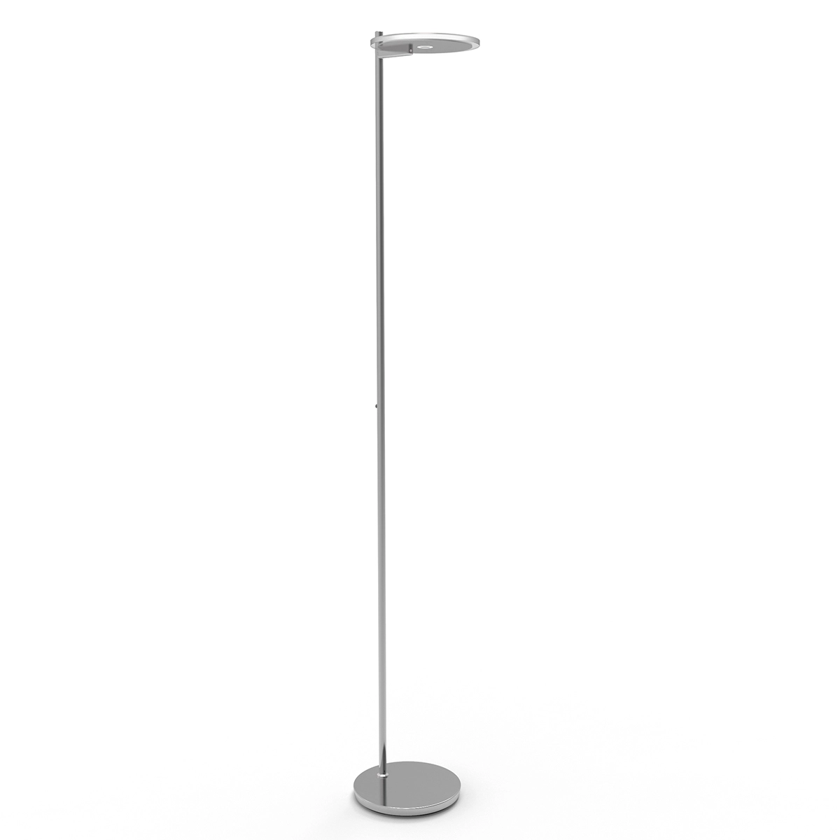 LED floor lamp Turound 40w - 2200-4000K - 187cm stainless steel clear glass