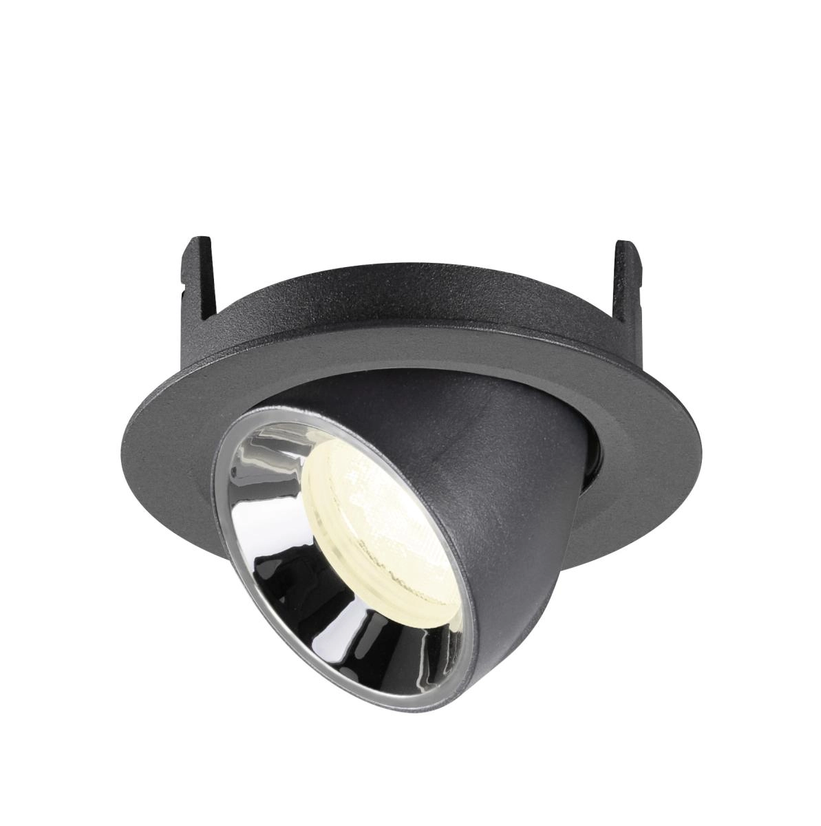 Recessed spotlight Numinos Gimble XS black/chrome 4000K - 40deg SLV 4024163306874
