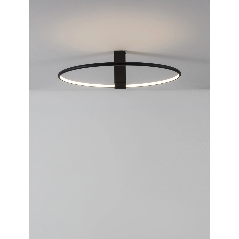 Design ceiling lamp Garve black Ø 60cm