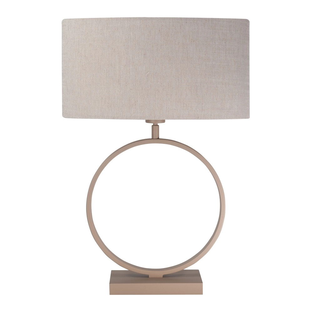 Table lamp Siena sand brown 48cm