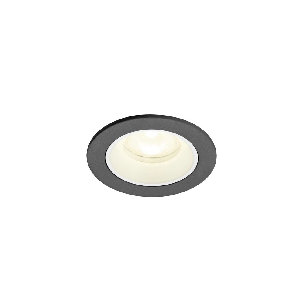 Recessed spotlight Numinos XS black/white 4000K - 55deg