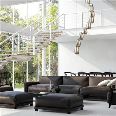 12-light vide pendant lamp Cyclone Searchlight 5053423174464