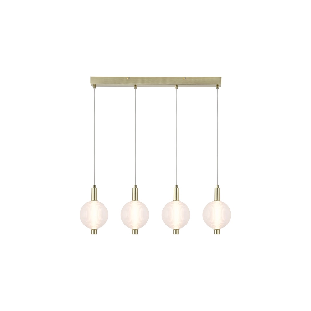 Design pendant lamp Luminique 4-light