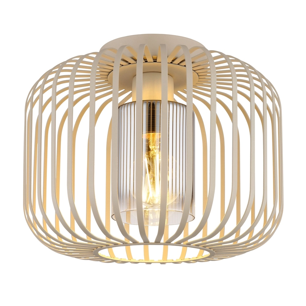 Ceiling lamp Alfred sand brown