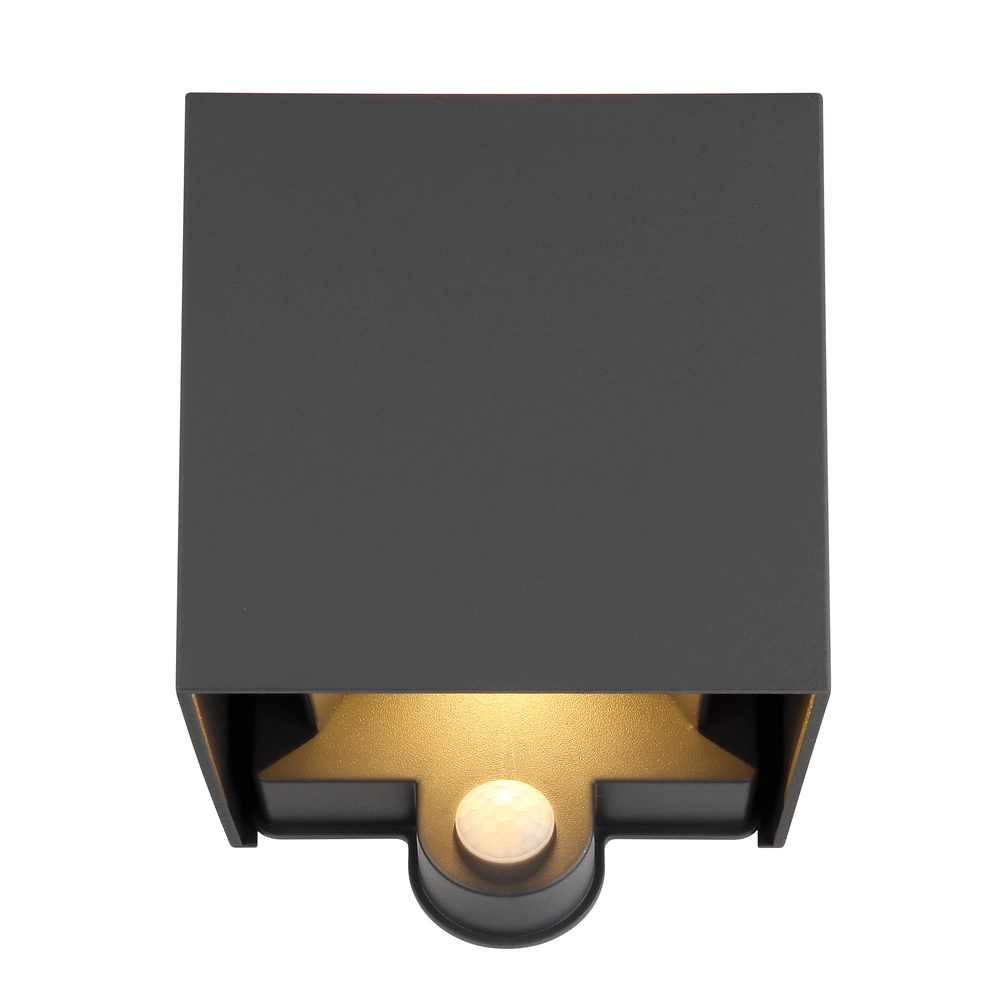 Surface-mounted spot Veronika anthracite with sensor Globo 9007371447268