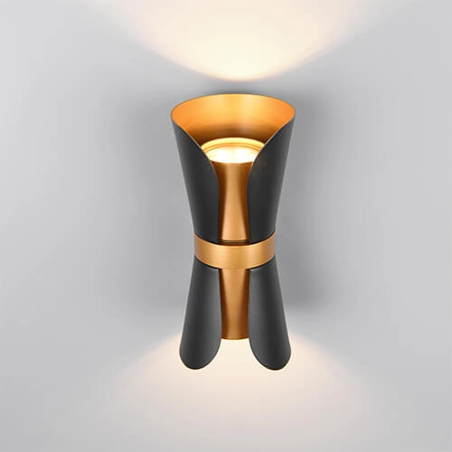Design wall spot Coat Black - Up & Down Trio 4017807613025